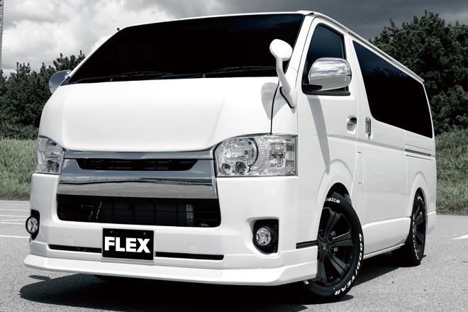 ハイエース FLEX オリジナルカラー バルベロ17インチ